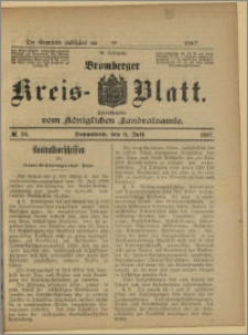 Bromberger Kreis-Blatt, 1907, nr 54