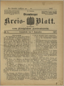 Bromberger Kreis-Blatt, 1907, nr 72