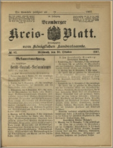 Bromberger Kreis-Blatt, 1907, nr 87