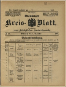 Bromberger Kreis-Blatt, 1907, nr 97