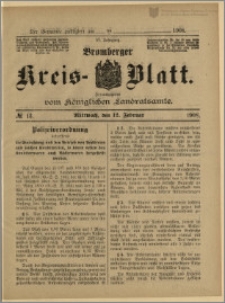 Bromberger Kreis-Blatt, 1908, nr 13