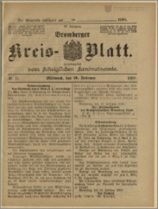 Bromberger Kreis-Blatt, 1908, nr 17