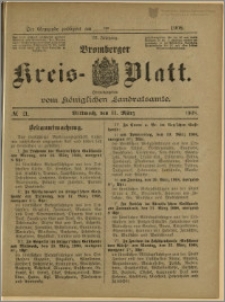 Bromberger Kreis-Blatt, 1908, nr 21
