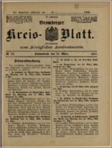 Bromberger Kreis-Blatt, 1908, nr 22