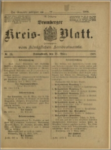 Bromberger Kreis-Blatt, 1908, nr 24
