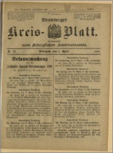 Bromberger Kreis-Blatt, 1908, nr 27