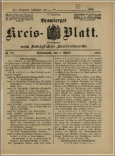 Bromberger Kreis-Blatt, 1908, nr 28
