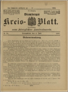 Bromberger Kreis-Blatt, 1908, nr 54