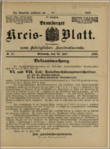 Bromberger Kreis-Blatt, 1908, nr 57