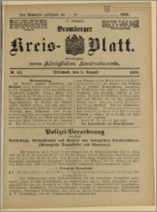 Bromberger Kreis-Blatt, 1908, nr 63