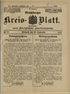 Bromberger Kreis-Blatt, 1908, nr 77