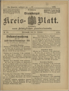 Bromberger Kreis-Blatt, 1908, nr 85