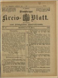 Bromberger Kreis-Blatt, 1909, nr 22