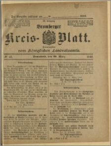 Bromberger Kreis-Blatt, 1909, nr 23