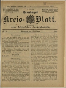 Bromberger Kreis-Blatt, 1909, nr 24