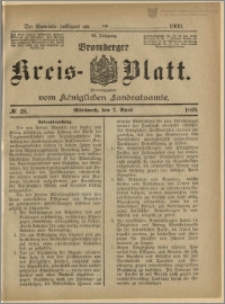 Bromberger Kreis-Blatt, 1909, nr 28