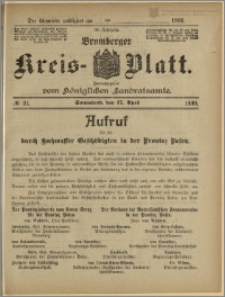 Bromberger Kreis-Blatt, 1909, nr 31