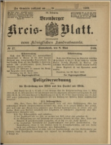 Bromberger Kreis-Blatt, 1909, nr 37