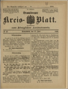 Bromberger Kreis-Blatt, 1909, nr 57