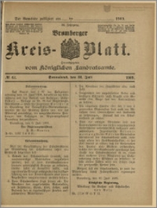 Bromberger Kreis-Blatt, 1909, nr 61