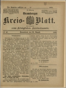 Bromberger Kreis-Blatt, 1909, nr 67