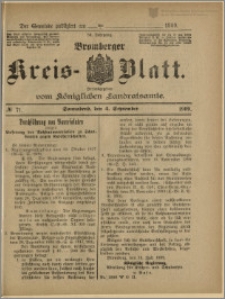 Bromberger Kreis-Blatt, 1909, nr 71
