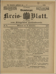 Bromberger Kreis-Blatt, 1909, nr 74
