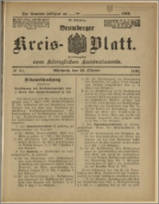 Bromberger Kreis-Blatt, 1909, nr 82