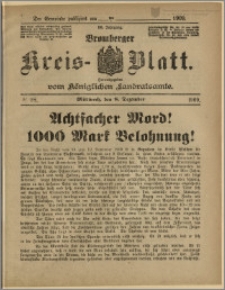 Bromberger Kreis-Blatt, 1909, nr 98