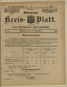 Bromberger Kreis-Blatt, 1909, nr 99