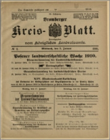 Bromberger Kreis-Blatt, 1910, nr 2