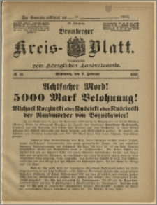 Bromberger Kreis-Blatt, 1910, nr 10