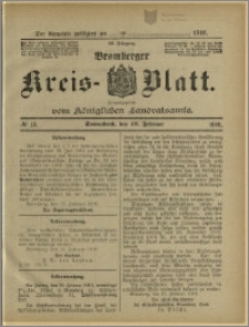 Bromberger Kreis-Blatt, 1910, nr 15