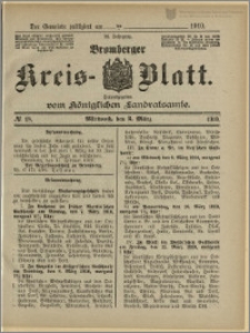 Bromberger Kreis-Blatt, 1910, nr 18