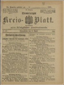Bromberger Kreis-Blatt, 1910, nr 27