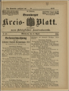 Bromberger Kreis-Blatt, 1910, nr 28