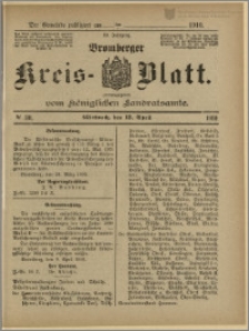 Bromberger Kreis-Blatt, 1910, nr 30