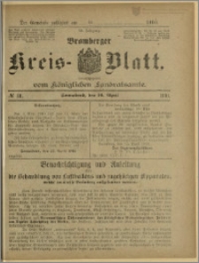 Bromberger Kreis-Blatt, 1910, nr 31