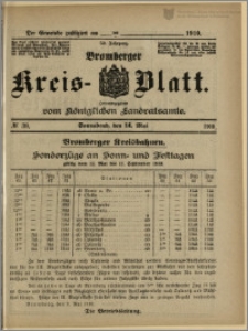 Bromberger Kreis-Blatt, 1910, nr 39