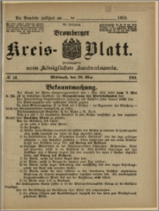 Bromberger Kreis-Blatt, 1910, nr 40