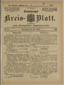 Bromberger Kreis-Blatt, 1910, nr 47