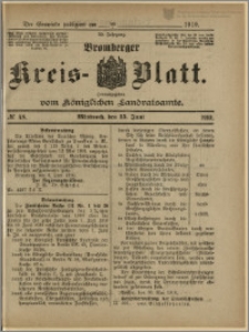 Bromberger Kreis-Blatt, 1910, nr 48