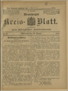 Bromberger Kreis-Blatt, 1910, nr 64