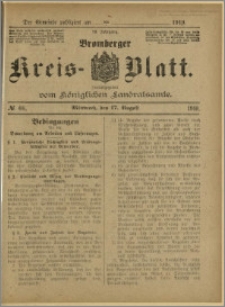 Bromberger Kreis-Blatt, 1910, nr 66