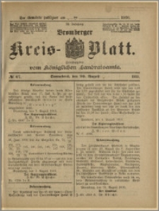 Bromberger Kreis-Blatt, 1910, nr 67