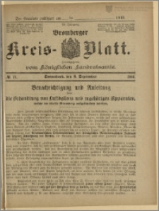 Bromberger Kreis-Blatt, 1910, nr 71
