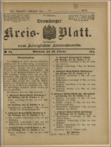 Bromberger Kreis-Blatt, 1910, nr 84