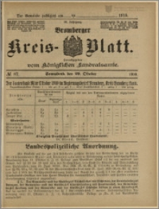 Bromberger Kreis-Blatt, 1910, nr 87