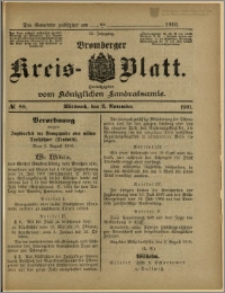 Bromberger Kreis-Blatt, 1910, nr 88