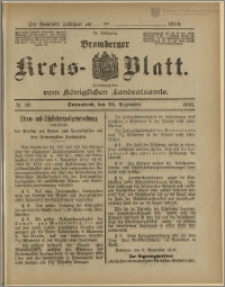 Bromberger Kreis-Blatt, 1910, nr 99